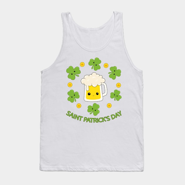 St Patricks day Tank Top by valentinahramov